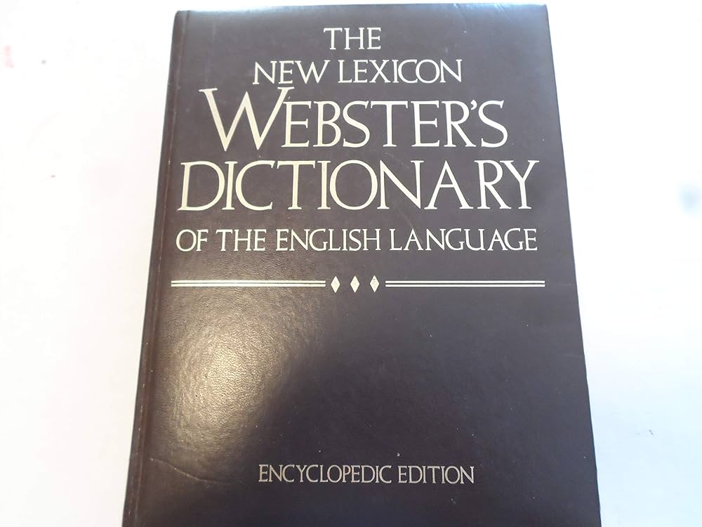 New Lexicon Webster's Dictionary of the English Language